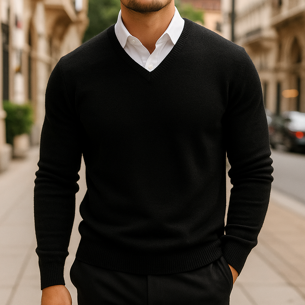 Merino Wool Sweater for Men-Luxurious Warmth & Comfort 7