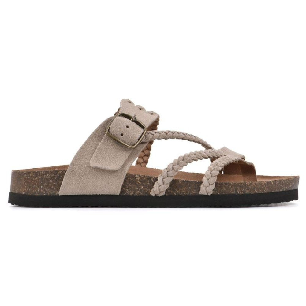 Mia | Women's Braided Buckle Toe-Loop Sandals 2