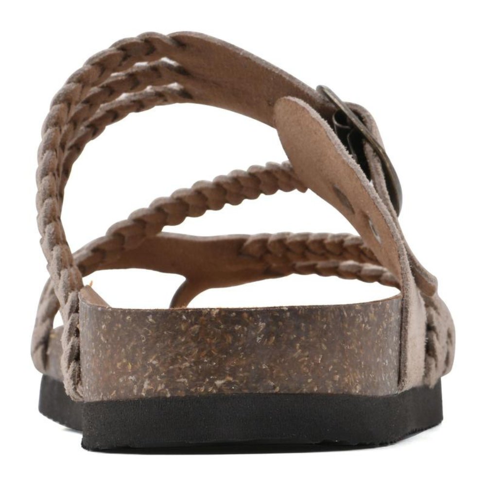 Mia | Women's Braided Buckle Toe-Loop Sandals 5