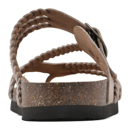 Mia | Women's Braided Buckle Toe-Loop Sandals 5
