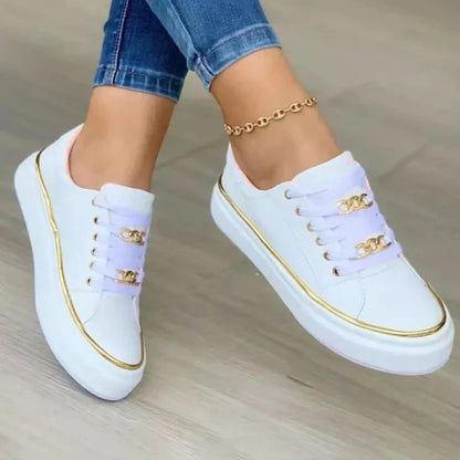Michelle - Chic Chain Sneakers for Everyday Style
