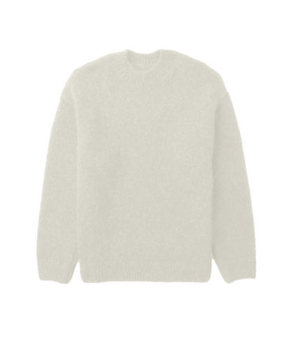 Milano Knit Wool Textured Sweater 6