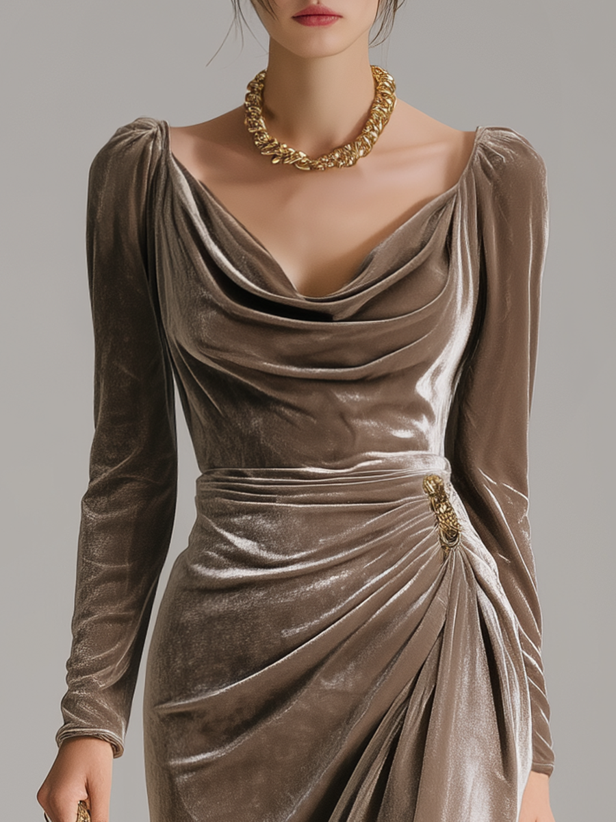 Mykah | Chic Midi Dress for Any Occasion