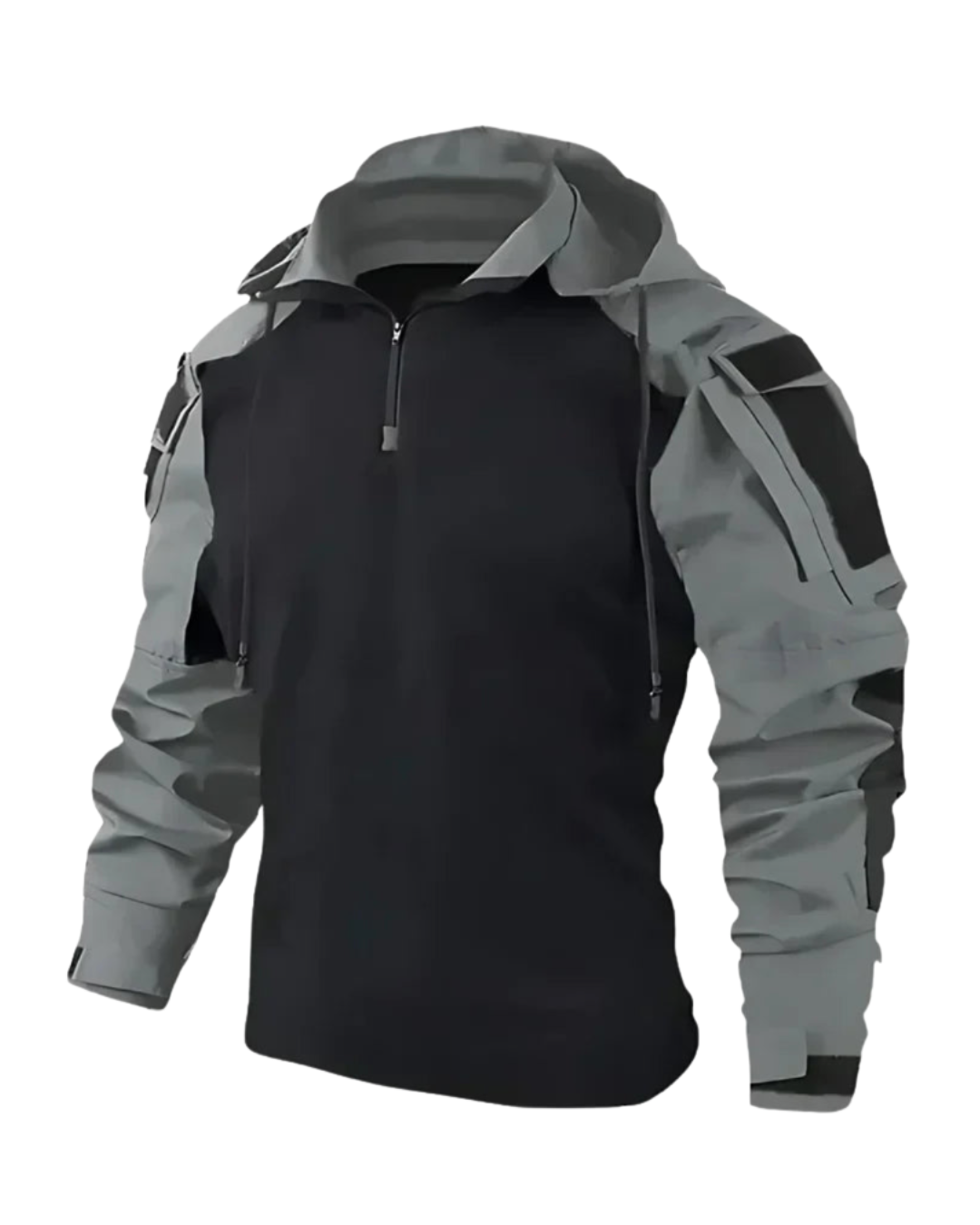 Men's Tactical Jacket Multi Pocket Cargo Coat Design 4