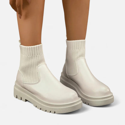 Women's Slip-On Ankle Boots Block Heel Booties Everyday 10