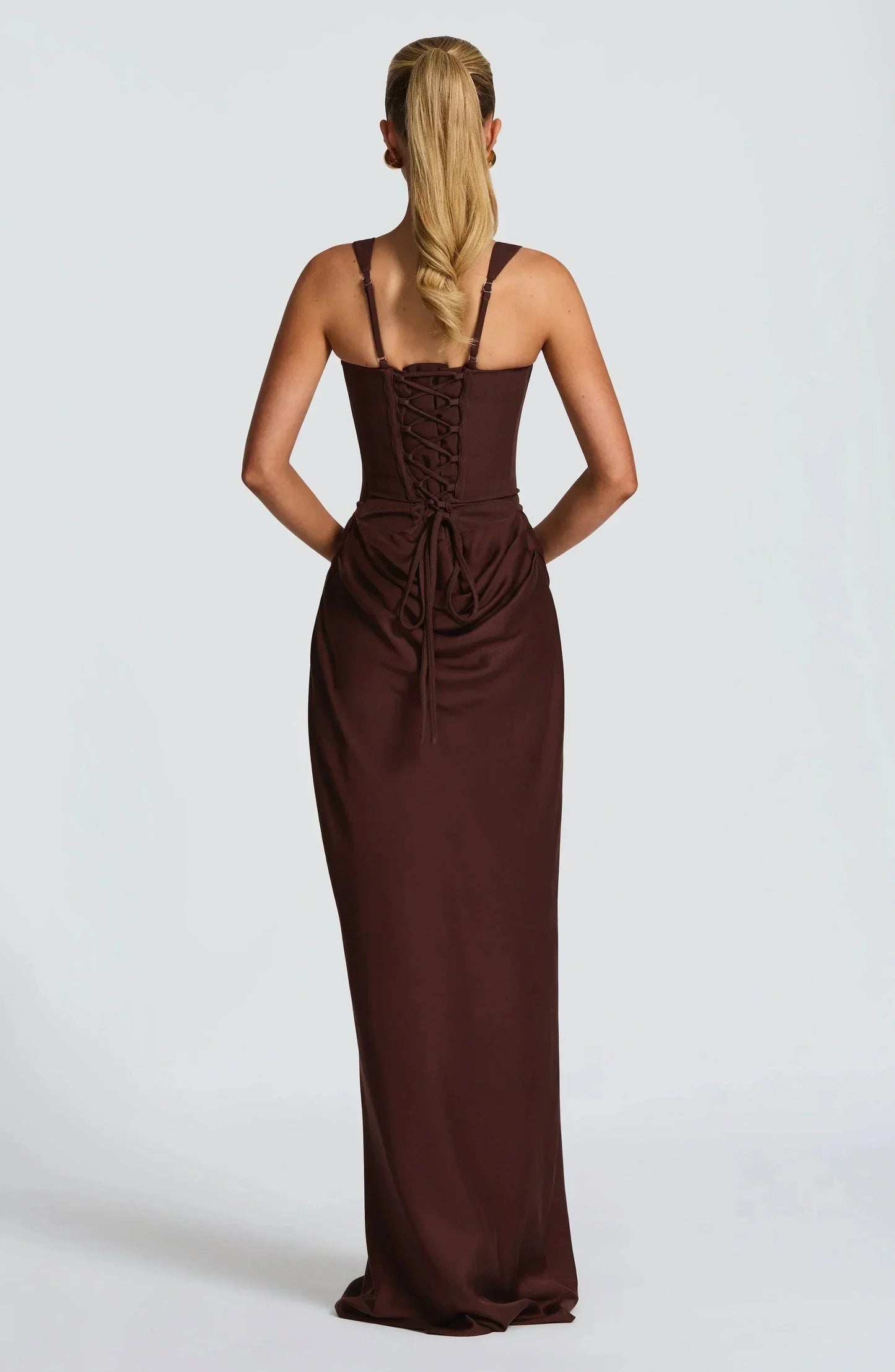 Nanna - Backless Maxi Dress for Women 6