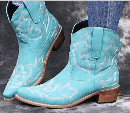 Nicole - Stylish Western Boots for Everyday Wear