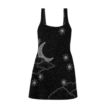 Nova | Mini Dress Square Neckline Evening - Lumina 3