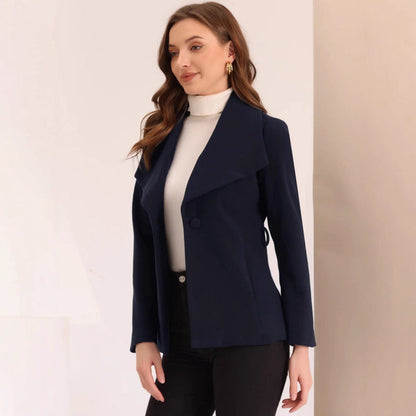 Women's Transition Jacket | Asymmetric Collar Design 2