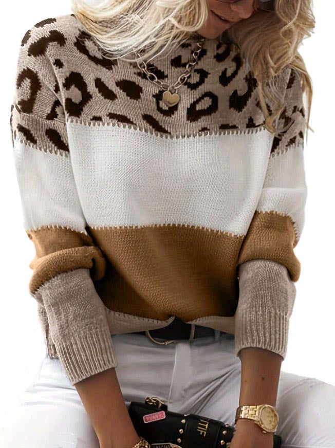 Women's Animal Print Sweater | Soft Comfort & Trendy Style 10