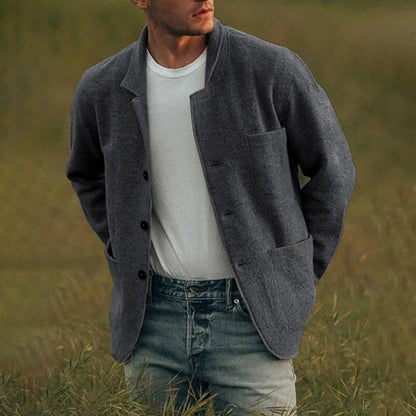 Men's Casual Cardigan | Relaxed Fit & Practical Pockets 7