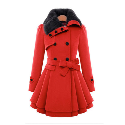 Women's Trench Coat | Belted Fit & Trim Detailing 4