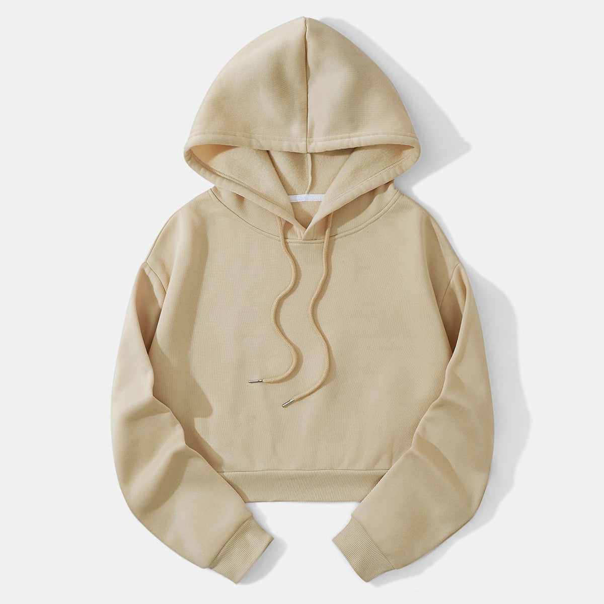 Women's Cropped Hoodie | Adjustable Hood & Relaxed Fit 19