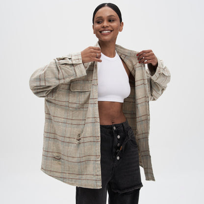 Women's Casual Jacket | Relaxed Fit & Chest Pockets 4