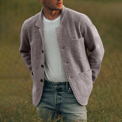 Men's Casual Cardigan | Relaxed Fit & Practical Pockets 8