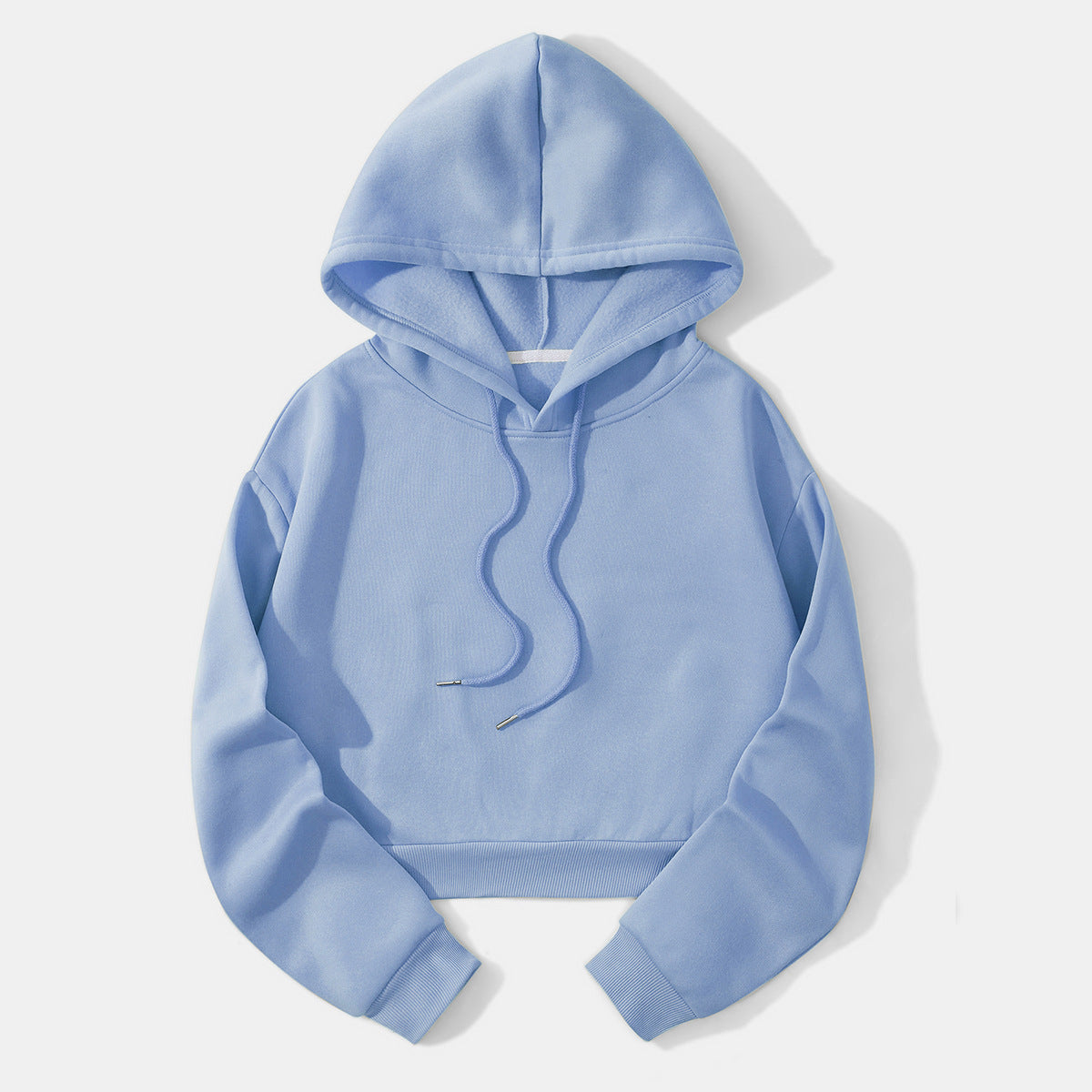 Women's Cropped Hoodie | Adjustable Hood & Relaxed Fit 14