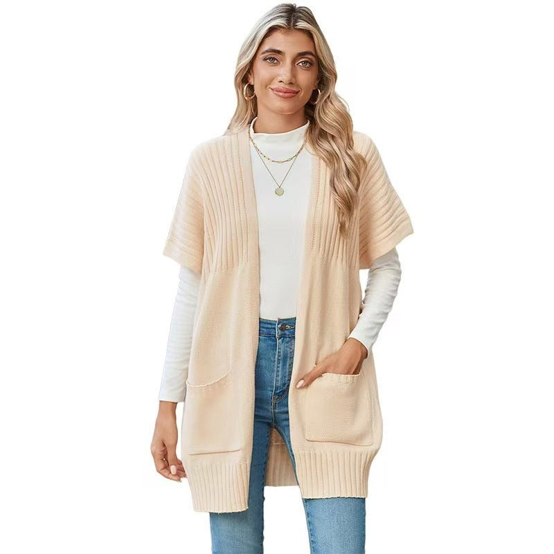 Women's Open-Front Knit Cardigan | Lightweight & Versatile 3