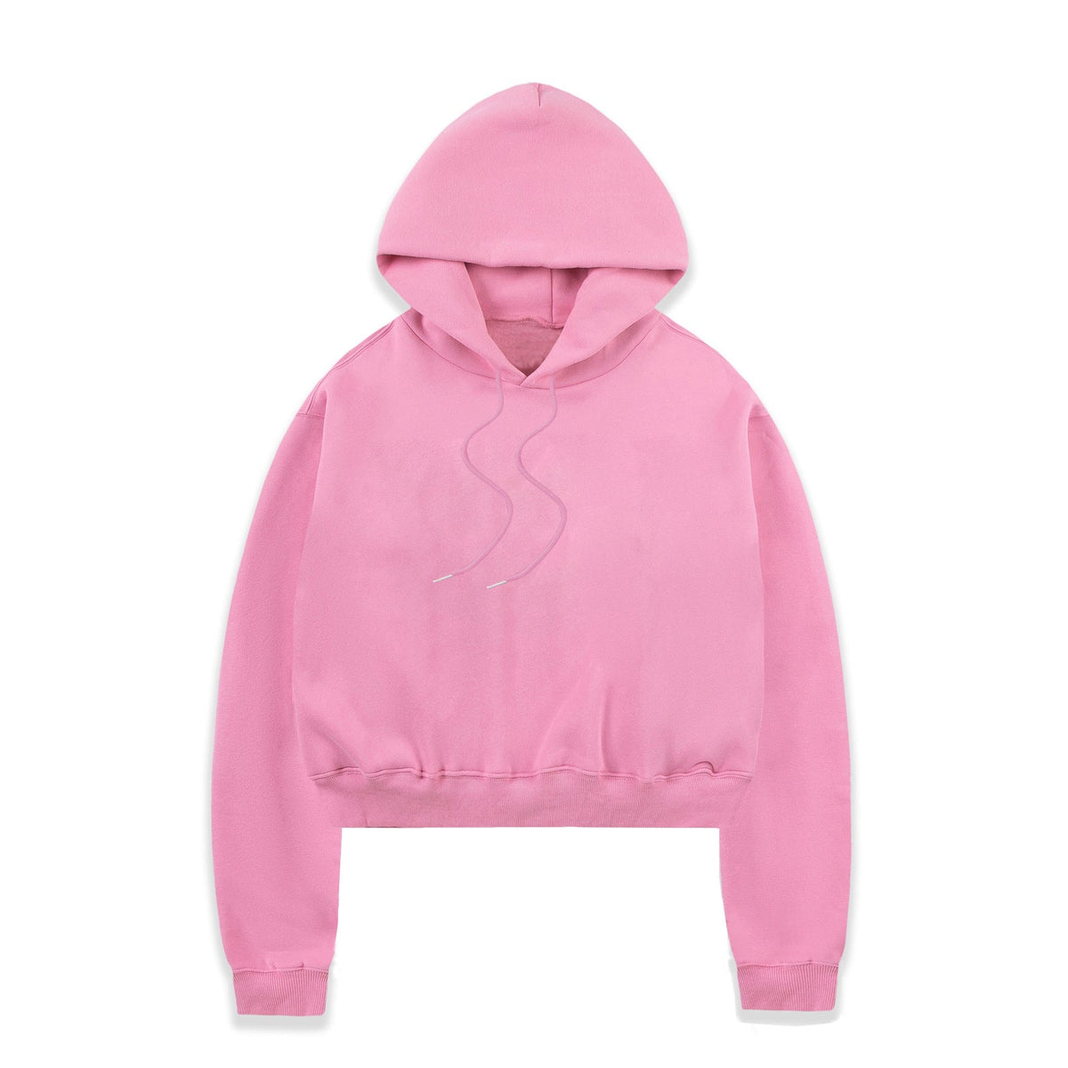 Women's Cropped Hoodie | Adjustable Hood & Relaxed Fit 4
