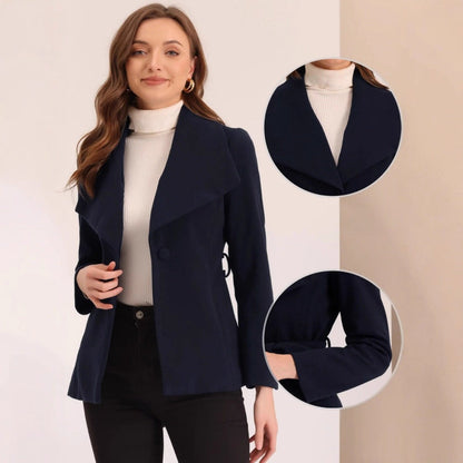 Women's Transition Jacket | Asymmetric Collar Design 1