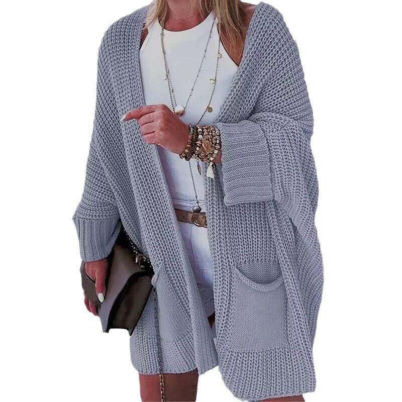 Women's Knit Coat | Loose Fit & Warm 2