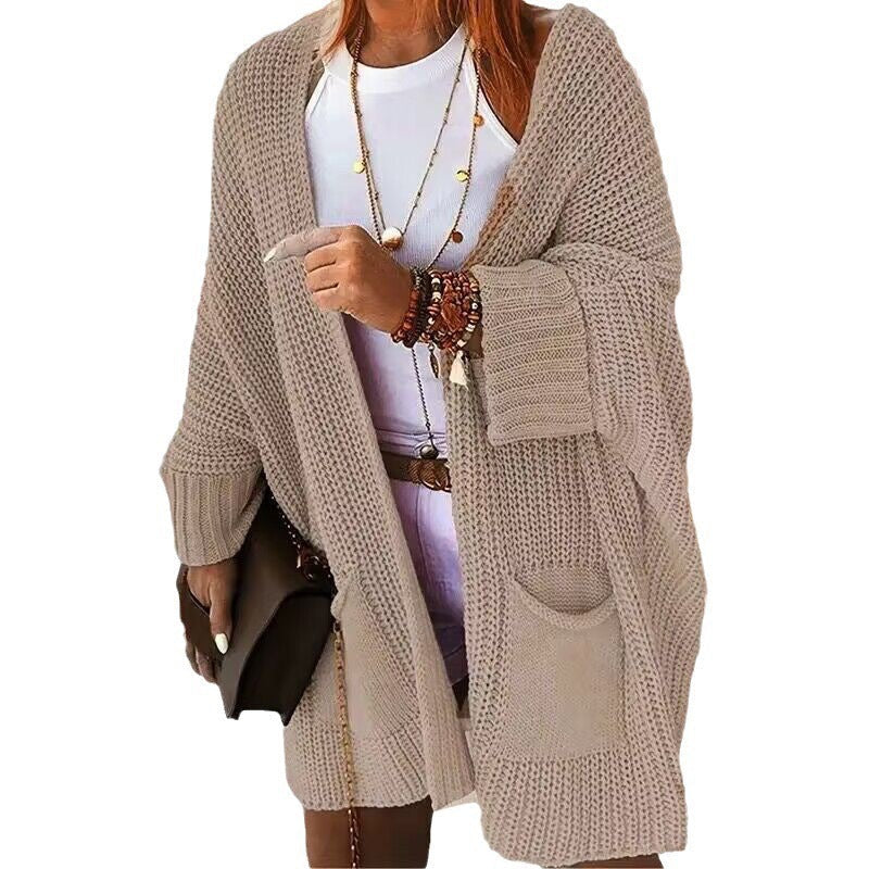 Women's Knit Coat | Loose Fit & Warm 4