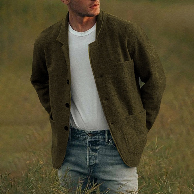 Men's Casual Cardigan | Relaxed Fit & Practical Pockets 5
