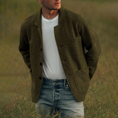 Men's Casual Cardigan | Relaxed Fit & Practical Pockets 5