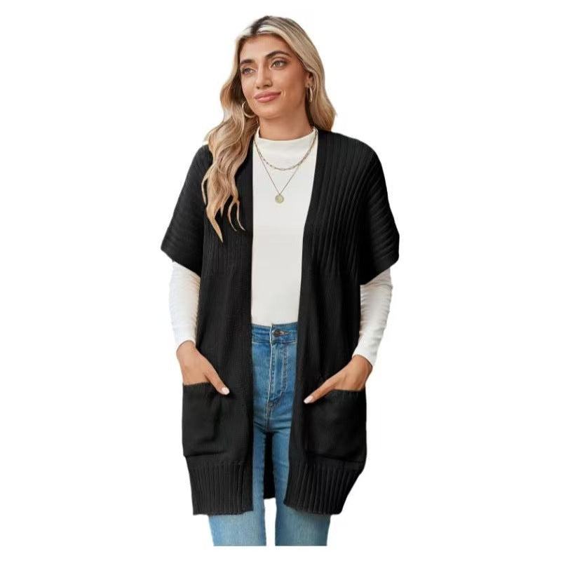 Women's Open-Front Knit Cardigan | Lightweight & Versatile 1