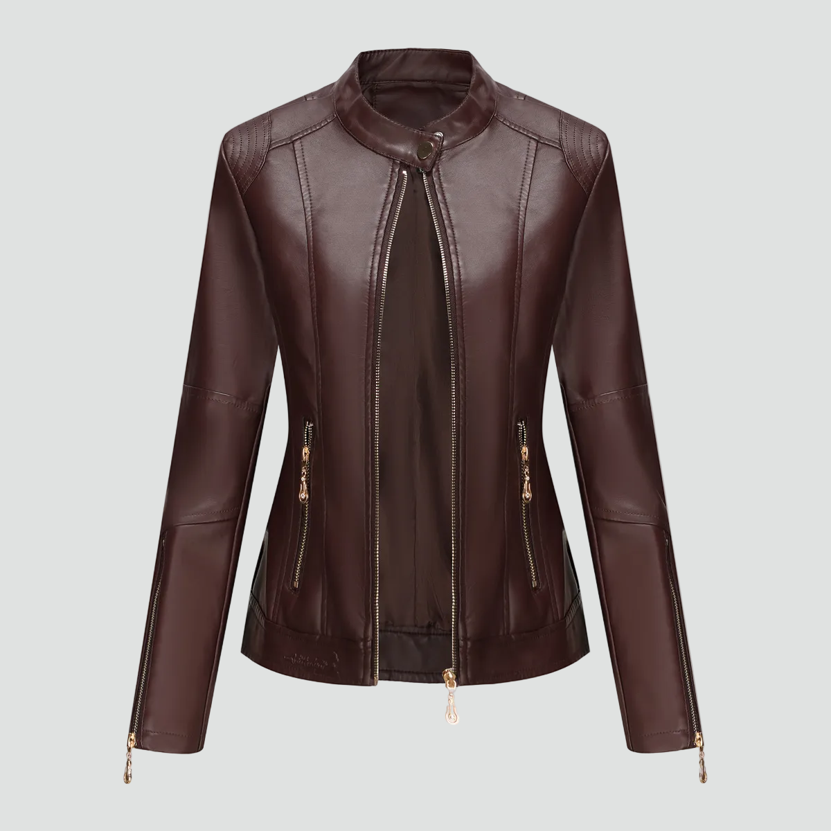 Women's Biker Jacket | Fitted Silhouette & Urban Style 4