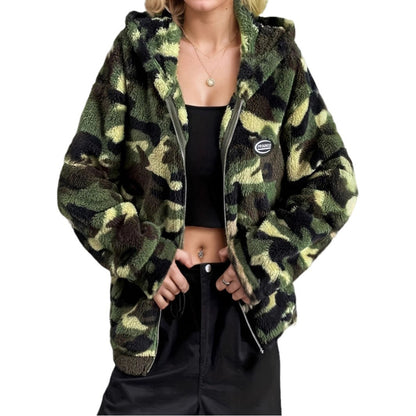 Women's Jacket | Camouflage Design & Cosy Warmth 3