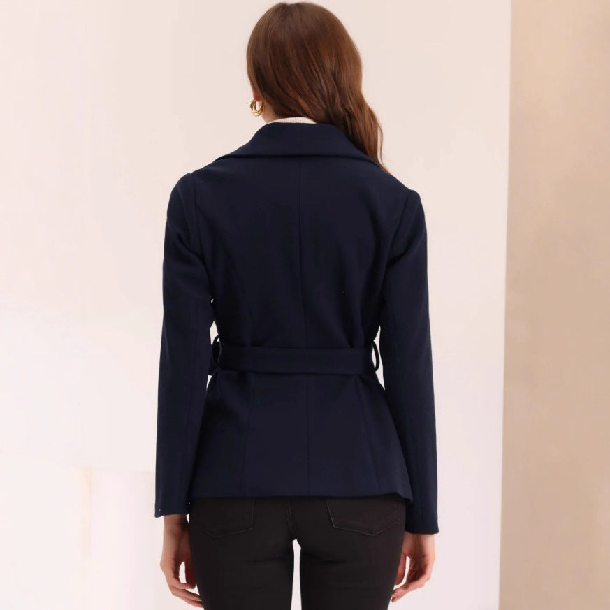 Women's Transition Jacket | Asymmetric Collar Design 4