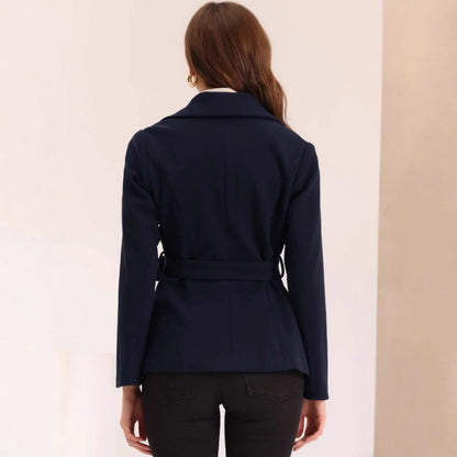 Women's Transition Jacket | Asymmetric Collar Design 4