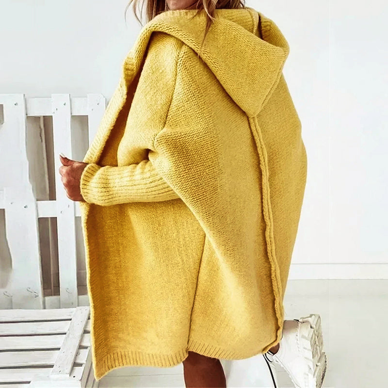 Women's Hooded Cardigan | Oversized & Knee-Length 5