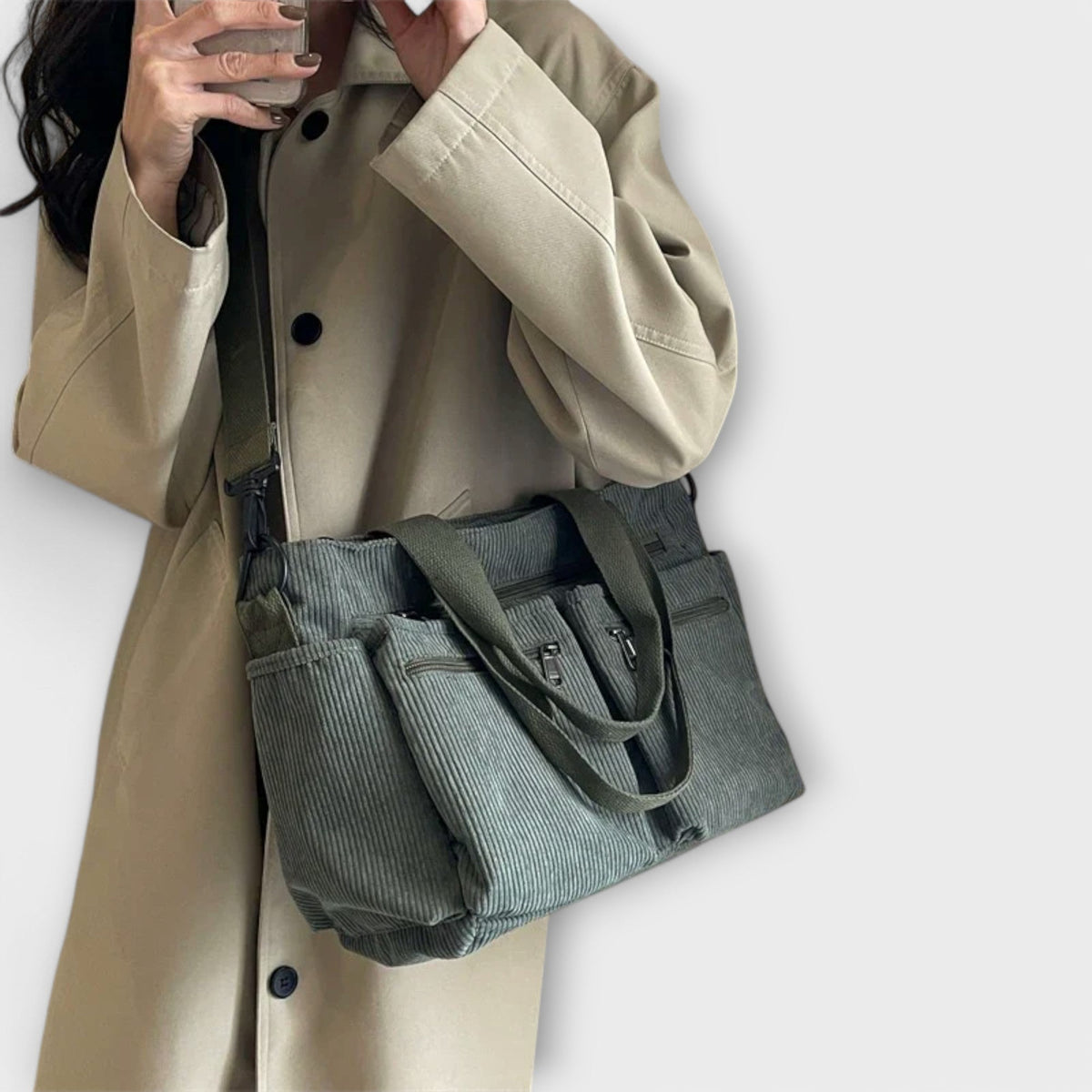 Olivia - Chic Canvas Tote for Everyday Style