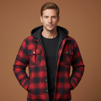 Men's Hooded Jacket | Comfort & Versatile Design 1
