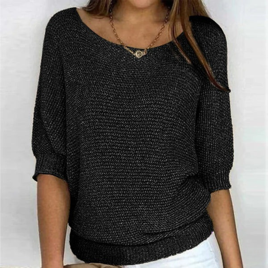 Women's Cross-Knit Sweater | Soft & Comfortable 1