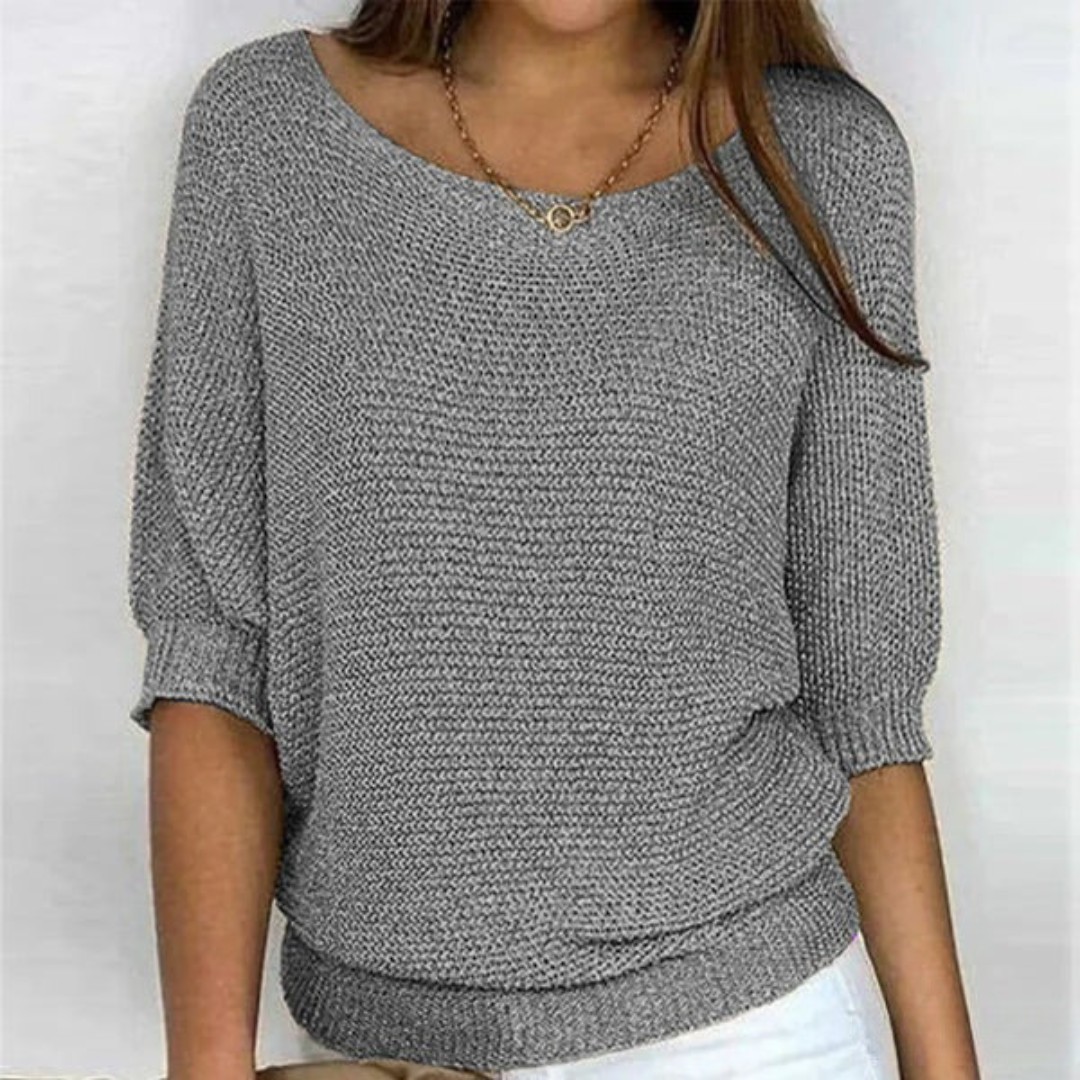 Women's Cross-Knit Sweater | Soft & Comfortable 8