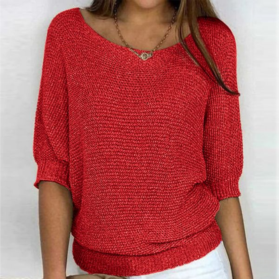 Women's Cross-Knit Sweater | Soft & Comfortable 2