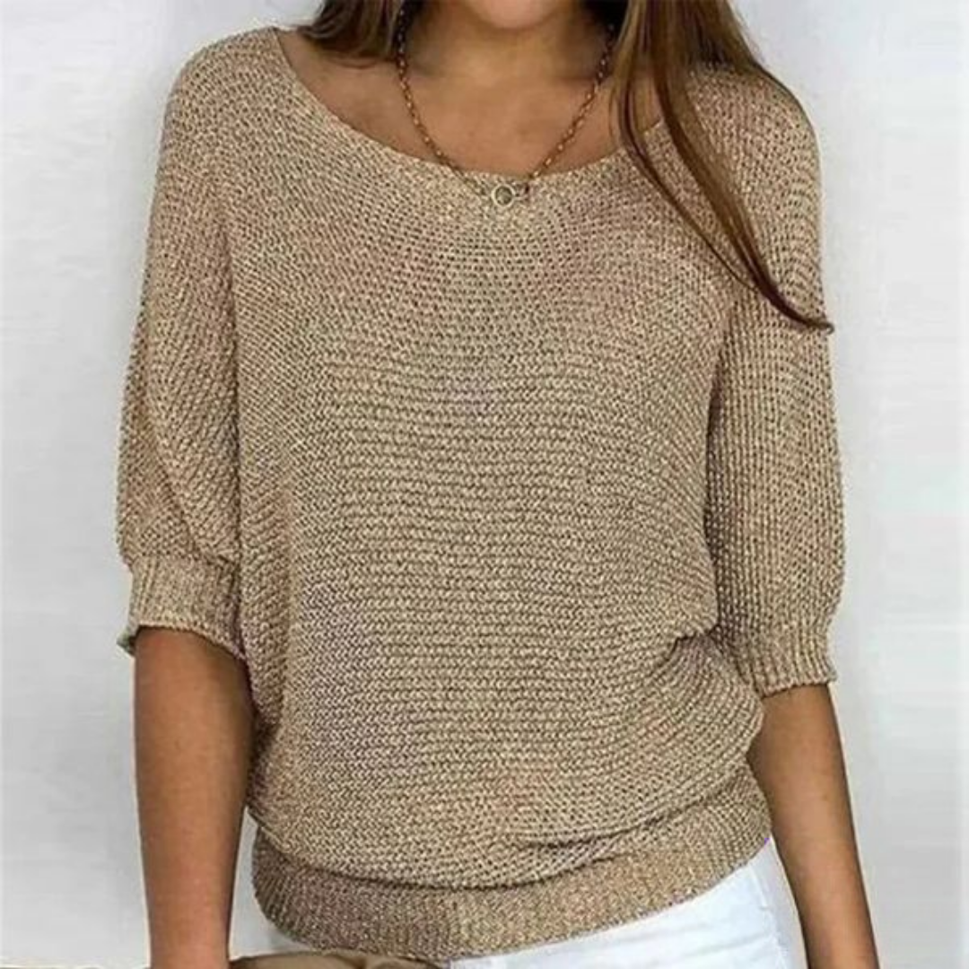 Women's Cross-Knit Sweater | Soft & Comfortable 6