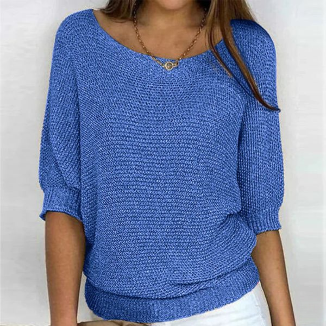 Women's Cross-Knit Sweater | Soft & Comfortable 3