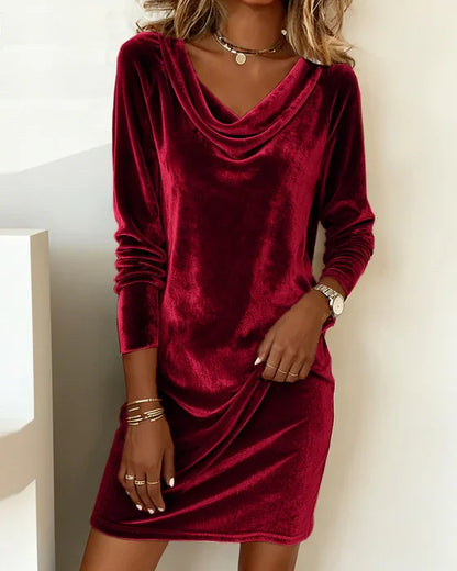 Women's Flattering Fit Dress Feminine Silhouette Evening 1