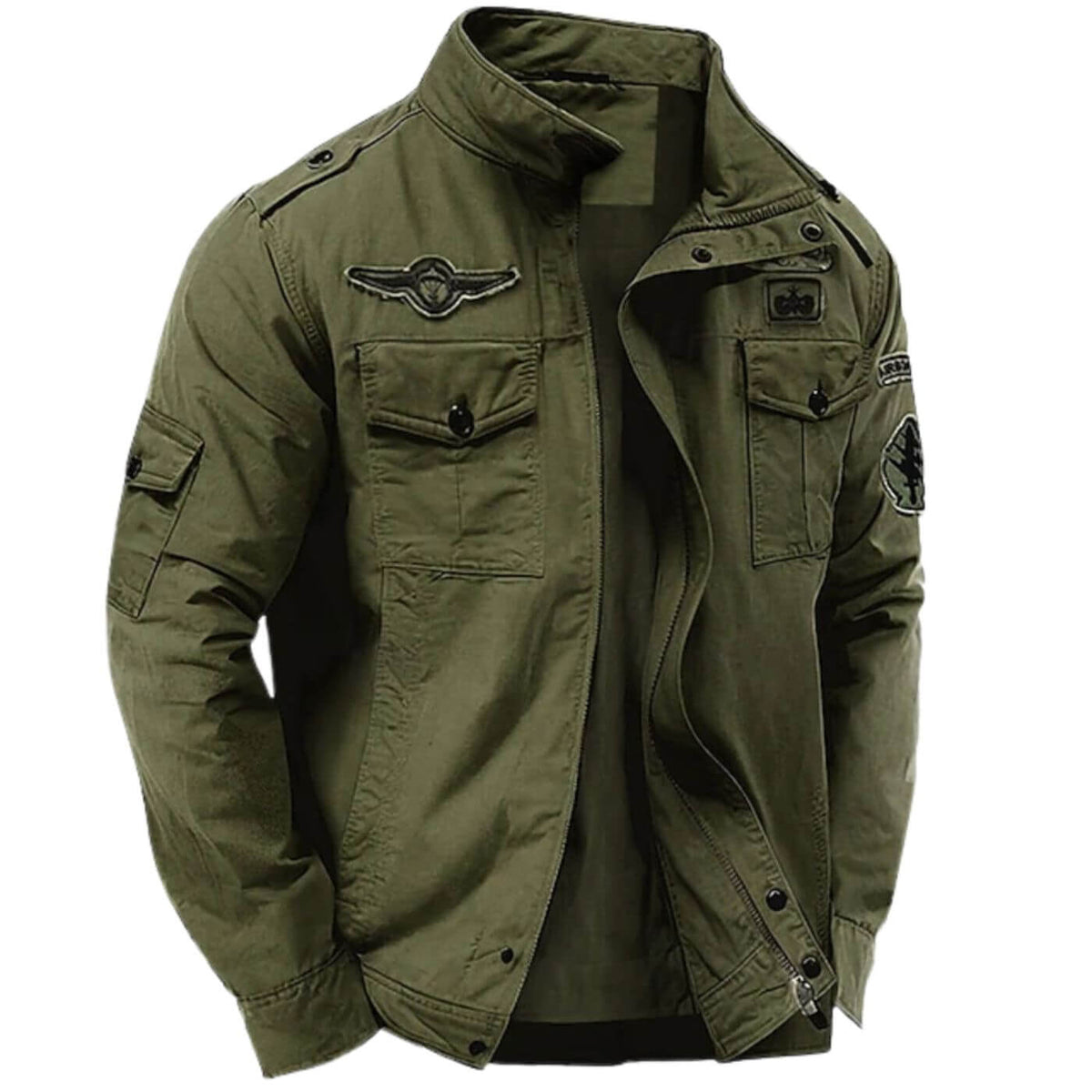 Men's Cargo Jacket | Structured & Functional 1