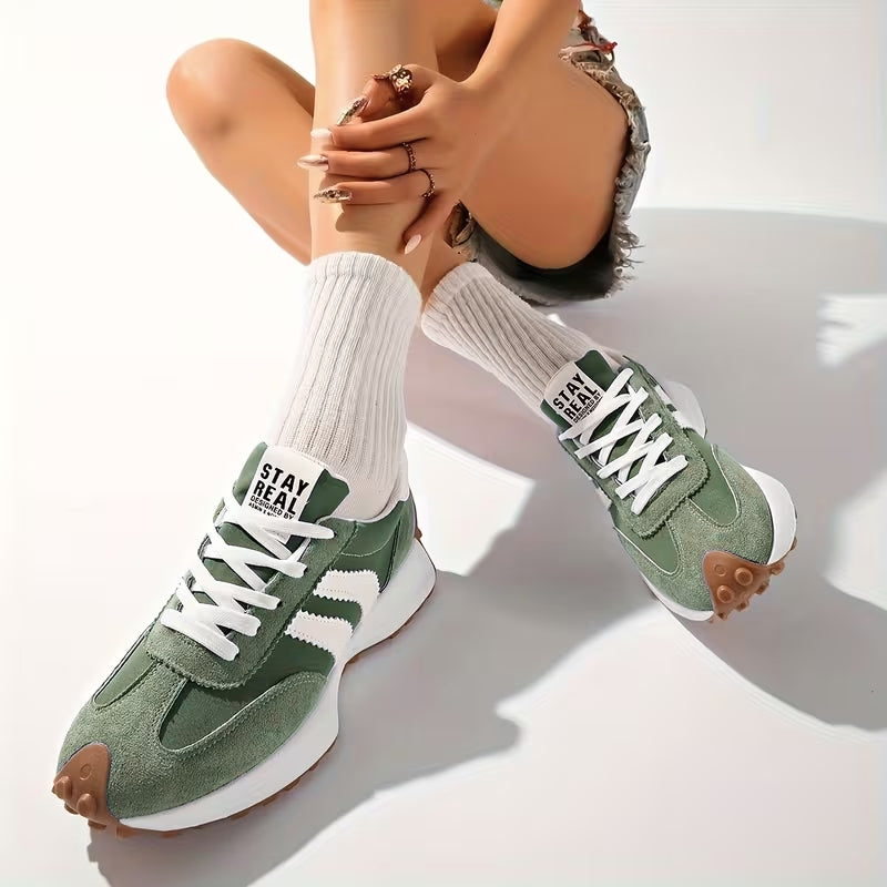 Platform Lace-Up Sneakers for Women – Stylish & Comfortable 1