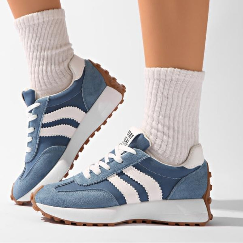 Platform Lace-Up Sneakers for Women – Stylish & Comfortable 3