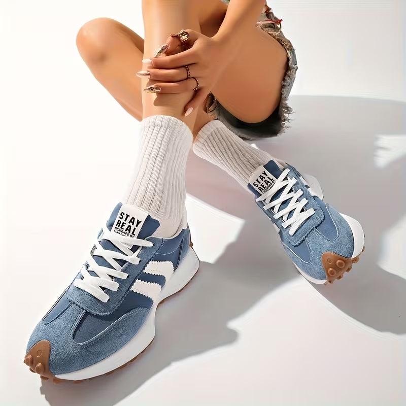 Platform Lace-Up Sneakers for Women – Stylish & Comfortable 4
