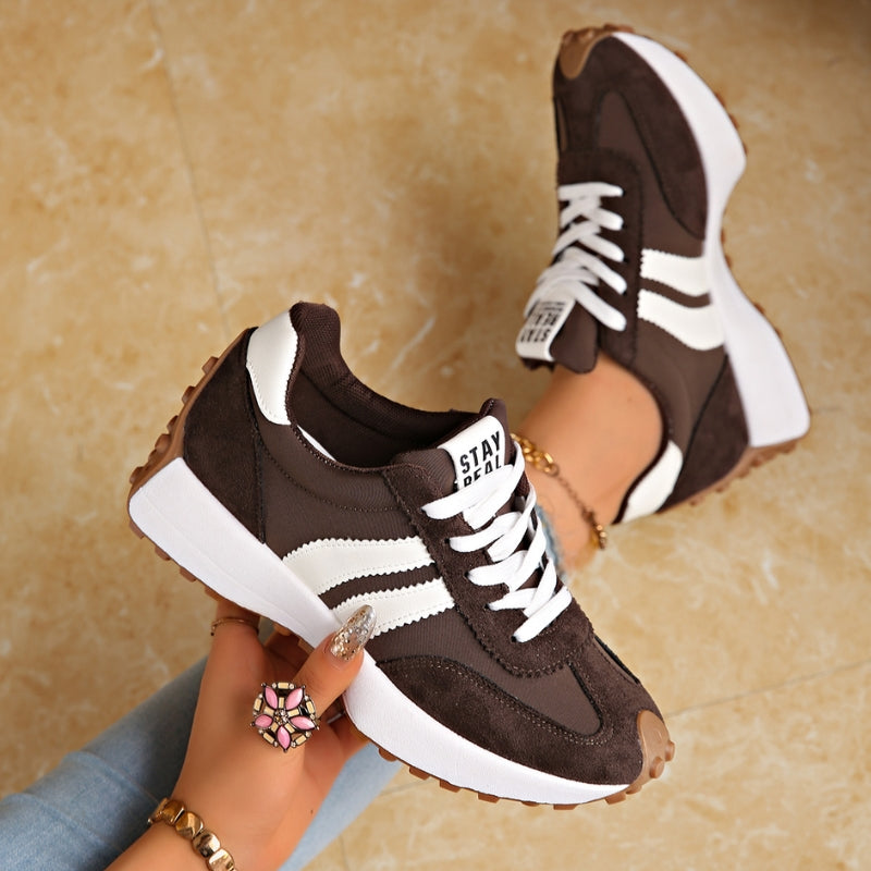 Platform Lace-Up Sneakers for Women – Stylish & Comfortable 5