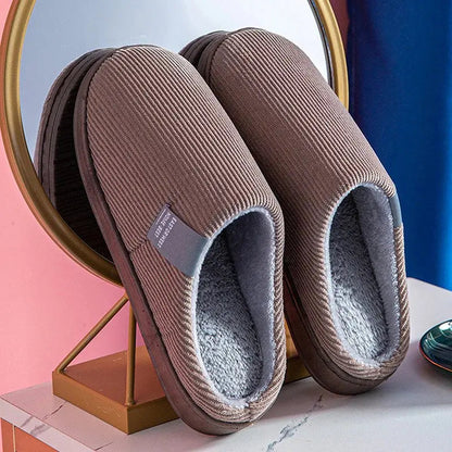 Plush Cotton Slippers for Women – Cozy & Non-Slip Comfort 8