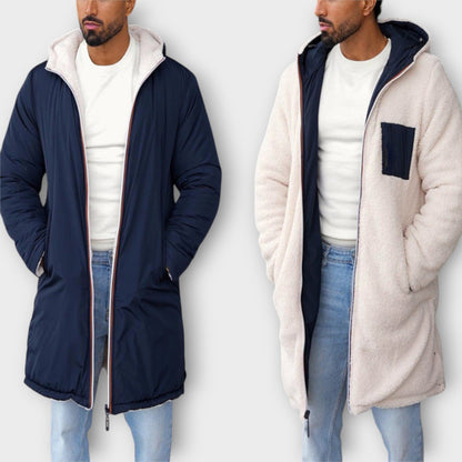 Men's Insulated Winter Jacket Relaxed Fit Warm Coat 3