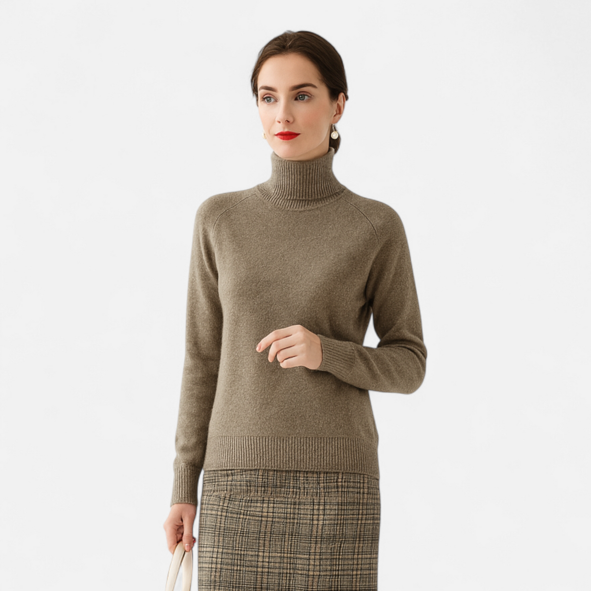 Women's Turtleneck Sweater | Lightweight & Warm 7