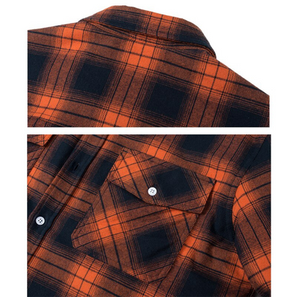Alessio | Chemise à Carreaux en Flanelle Doublée Sherpa pour Homme - Image 2